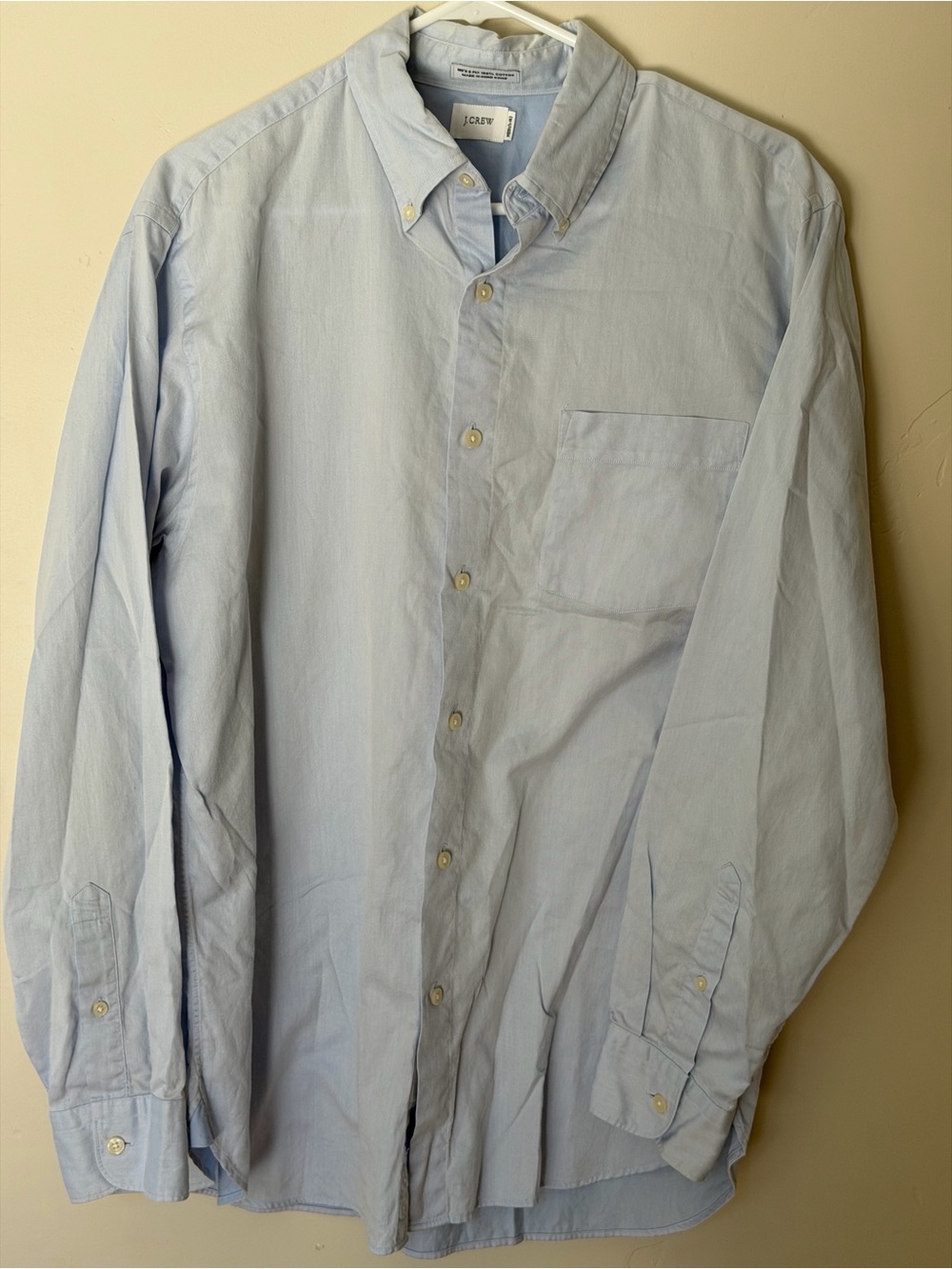 J. Crew Light Blue Men's Button-Down Shirt